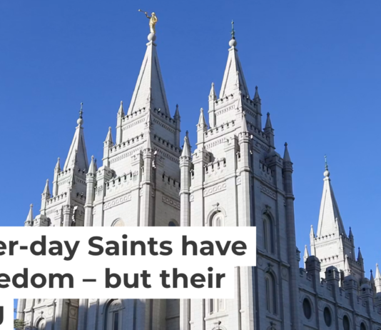 Leaders of the Church of Jesus Christ of Latter-day Saints have called for a fast on July 5, 2026, to give thanks for religious liberty. AP Photo/Rick Bowmer